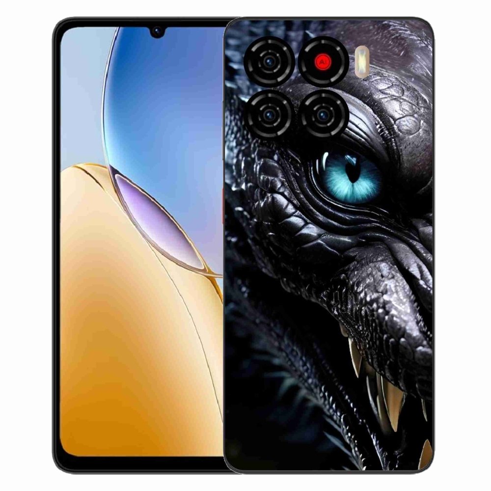 ZTE Blade A56 zselés tok mmCase - sárkány nézet