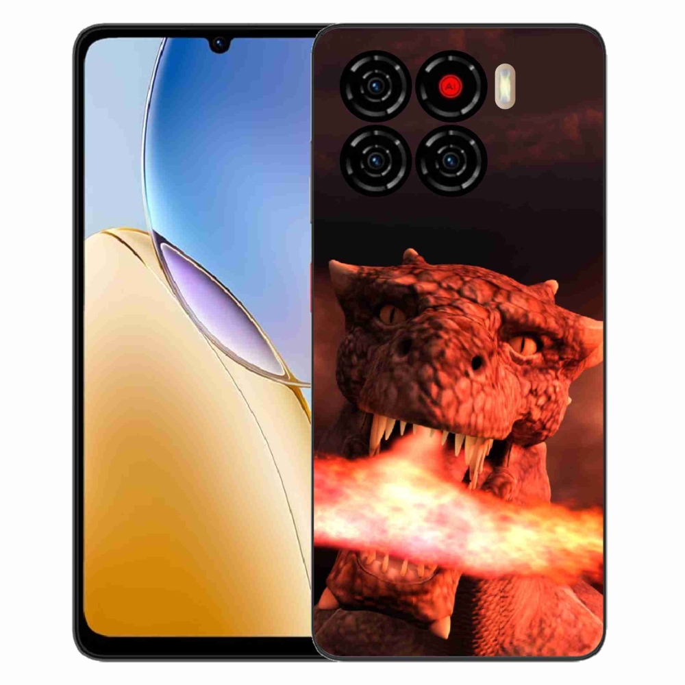 ZTE Blade A56 zselés borítás mmCase - sárkány