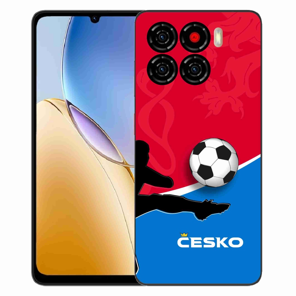 ZTE Blade A56 zselés borítás mmCase - futball Csehország 2
