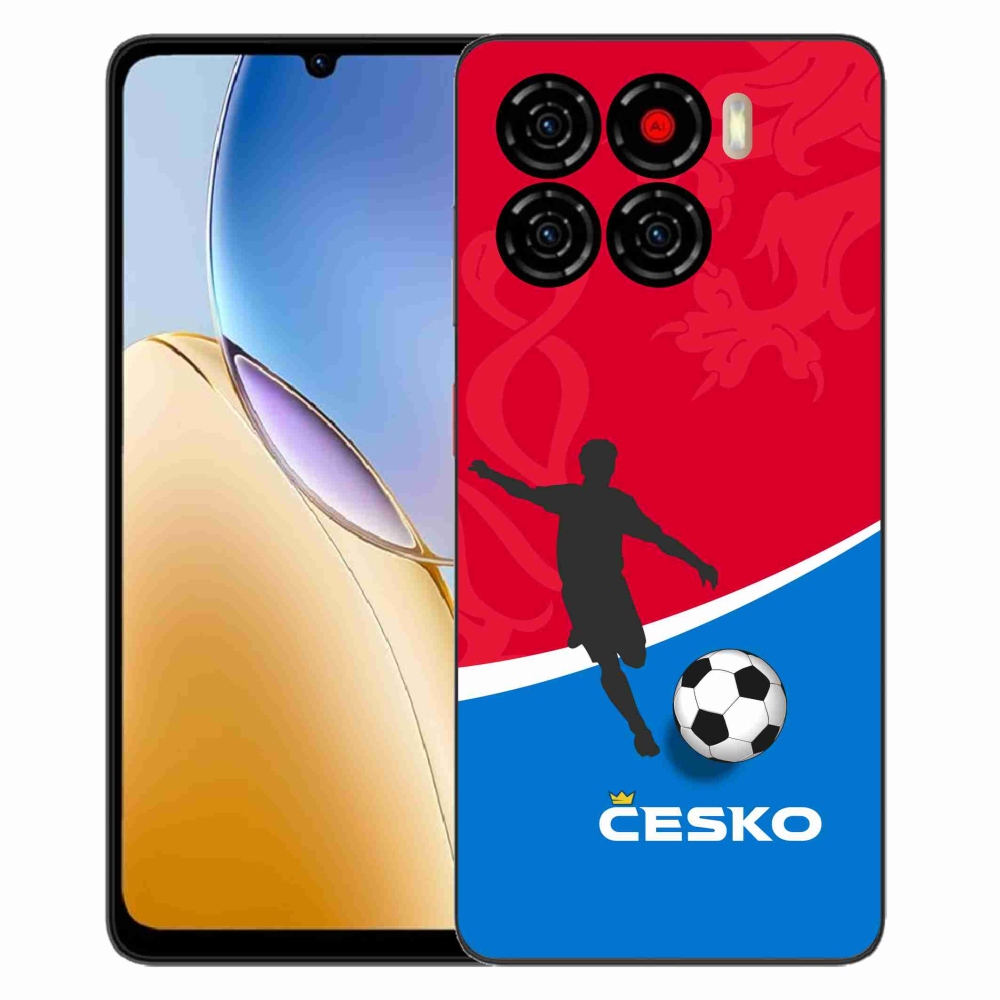 ZTE Blade A56 zselés tok mmCase - futball Csehország