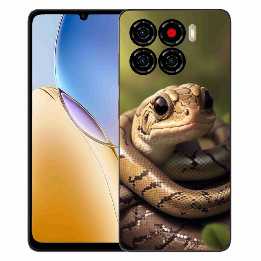 ZTE Blade A56 zselés tok mmCase - kígyó 1