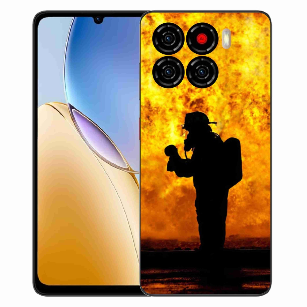 ZTE Blade A56 zselés tok mmCase - tűzoltóhoz