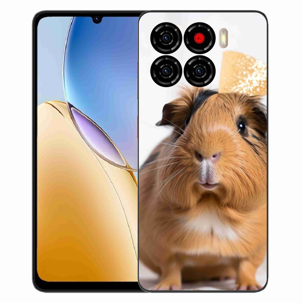 ZTE Blade A56 zselés tok mmCase - barna tengerimalachoz