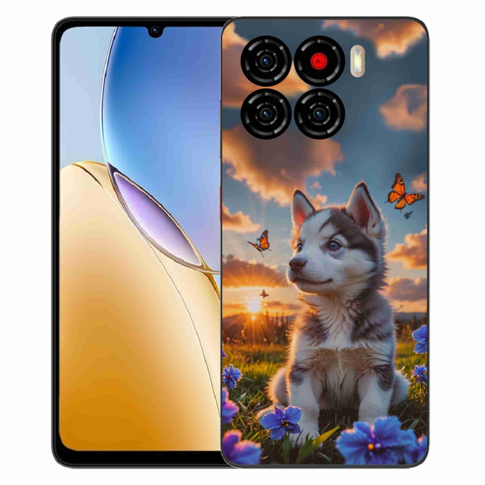 ZTE Blade A56 zselés borítás mmCase - husky naplementében