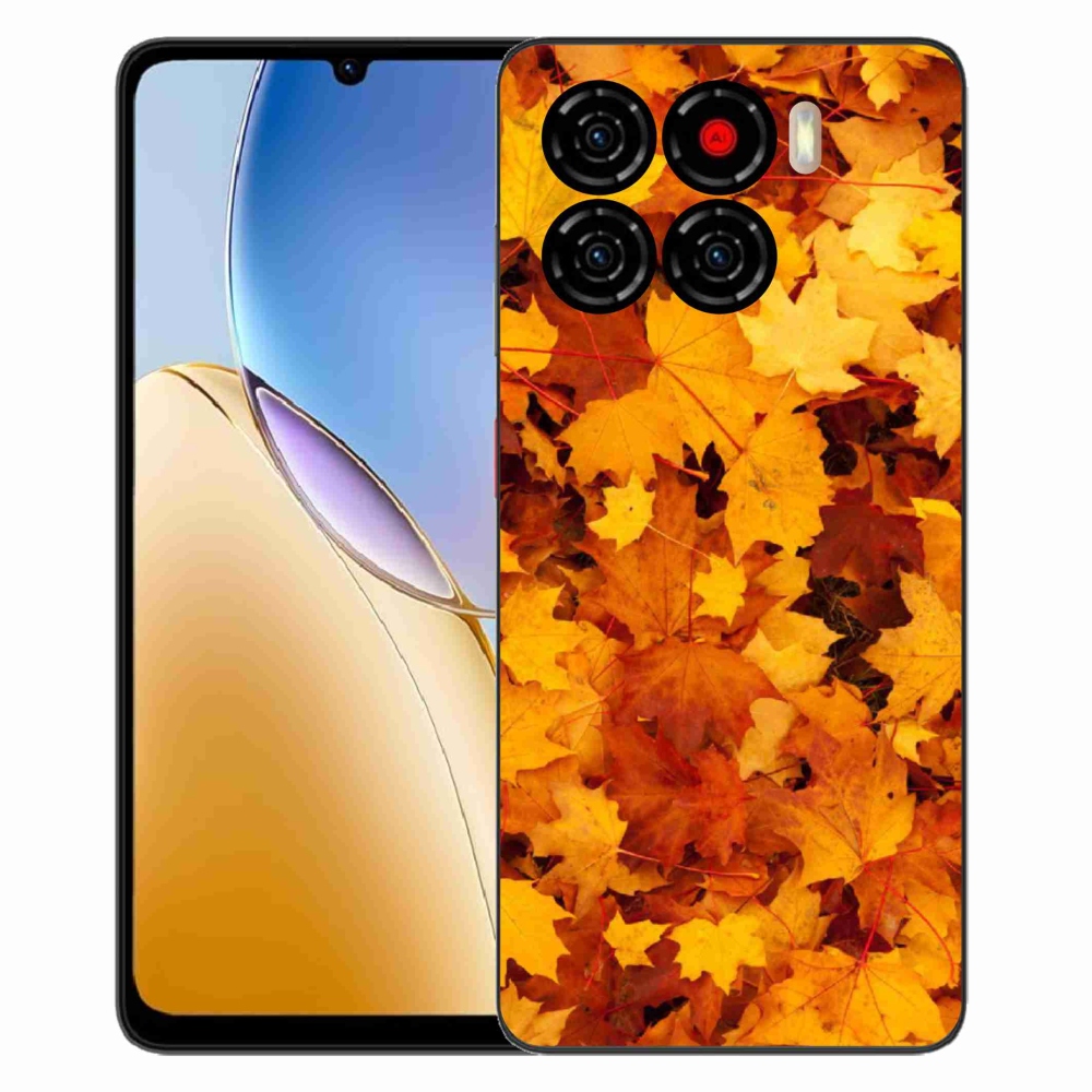 ZTE Blade A56 zselés tok mmCase - juharlevelek