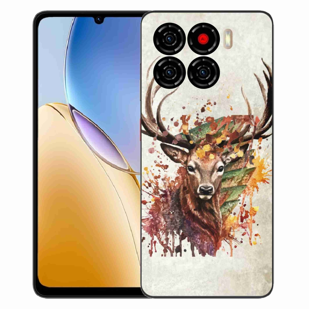 ZTE Blade A56 zselés tok mmCase - szarvas 1