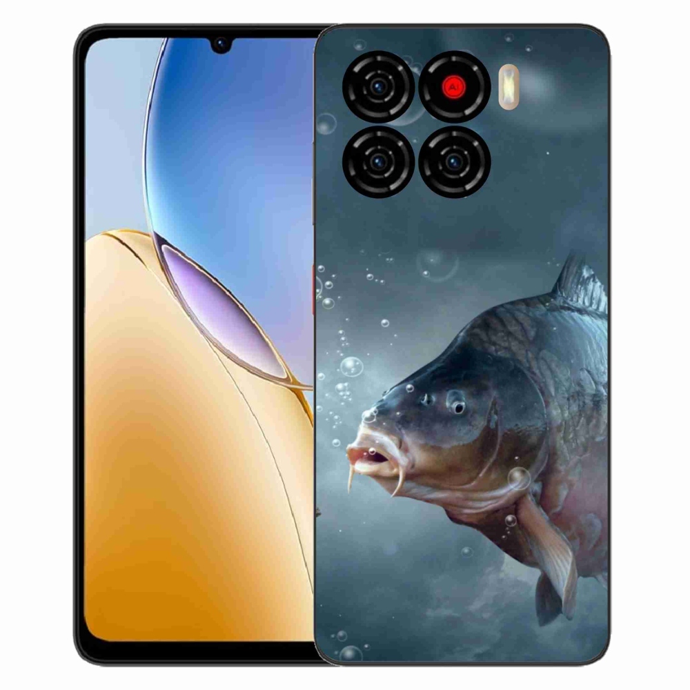ZTE Blade A56 zselés borítás mmCase - ponty és buborékok