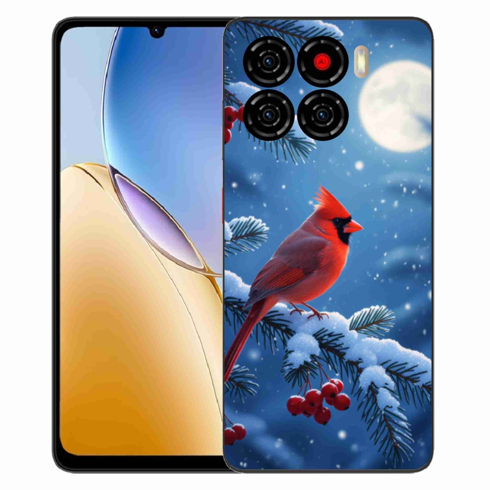 ZTE Blade A56 zselés tok mmCase - bíborvörös
