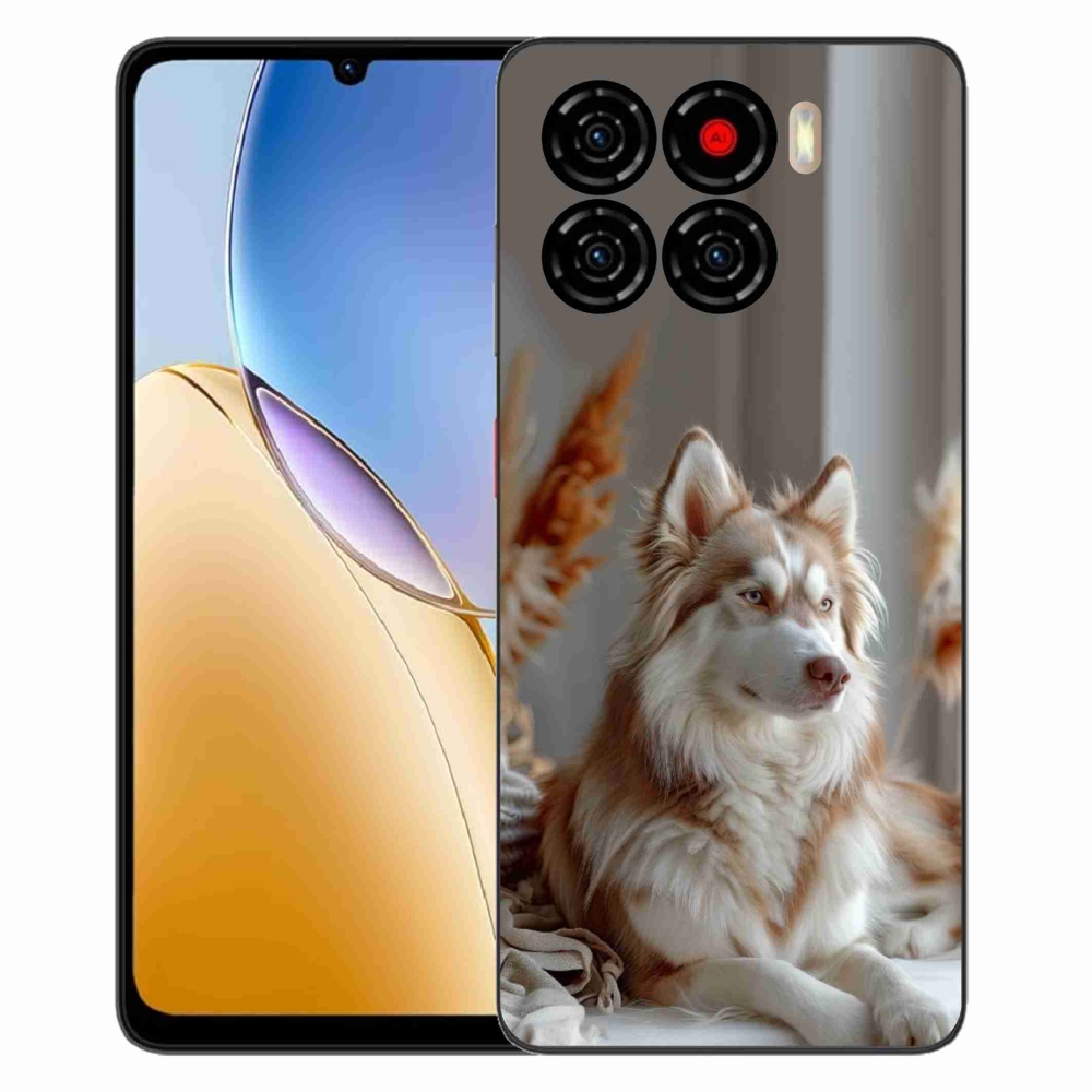 ZTE Blade A56 zselés borítás mmCase - csendes szibériai husky