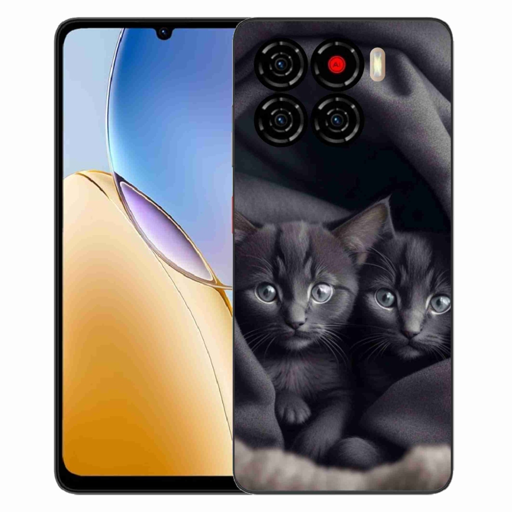 ZTE Blade A56 - cat duo - zselés borítás mmCase a ZTE Blade A56-hoz