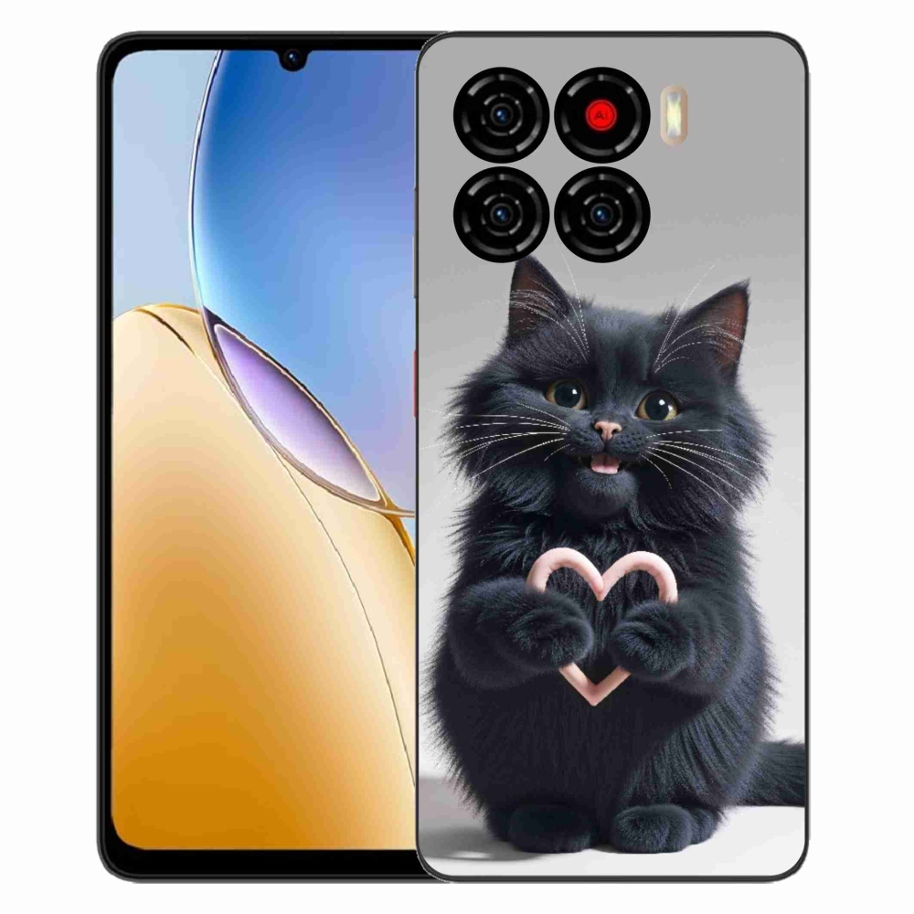 ZTE Blade A56 zselés borító mmCase - cat love 3
