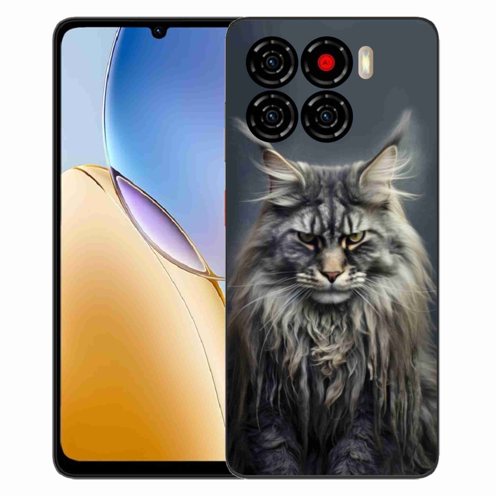 ZTE Blade A56 zselés tok mmCase - macskaszem nézet 4
