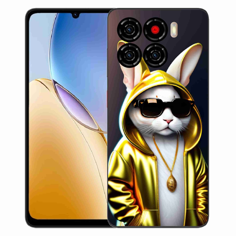 ZTE Blade A56 zselés tok mmCase - cat boss - macska főnök