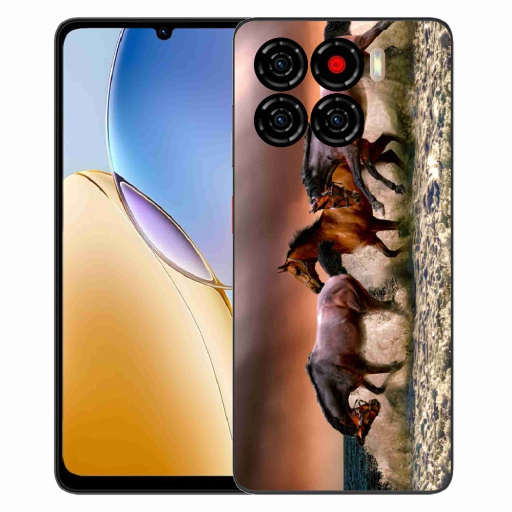 ZTE Blade A56 zselés tok mmCase - lovak 1