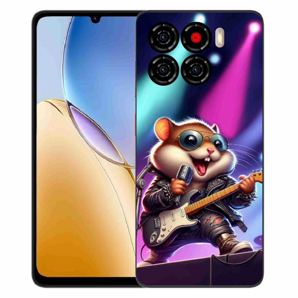ZTE Blade A56 zselés borítás mmCase - hamster rockerhez