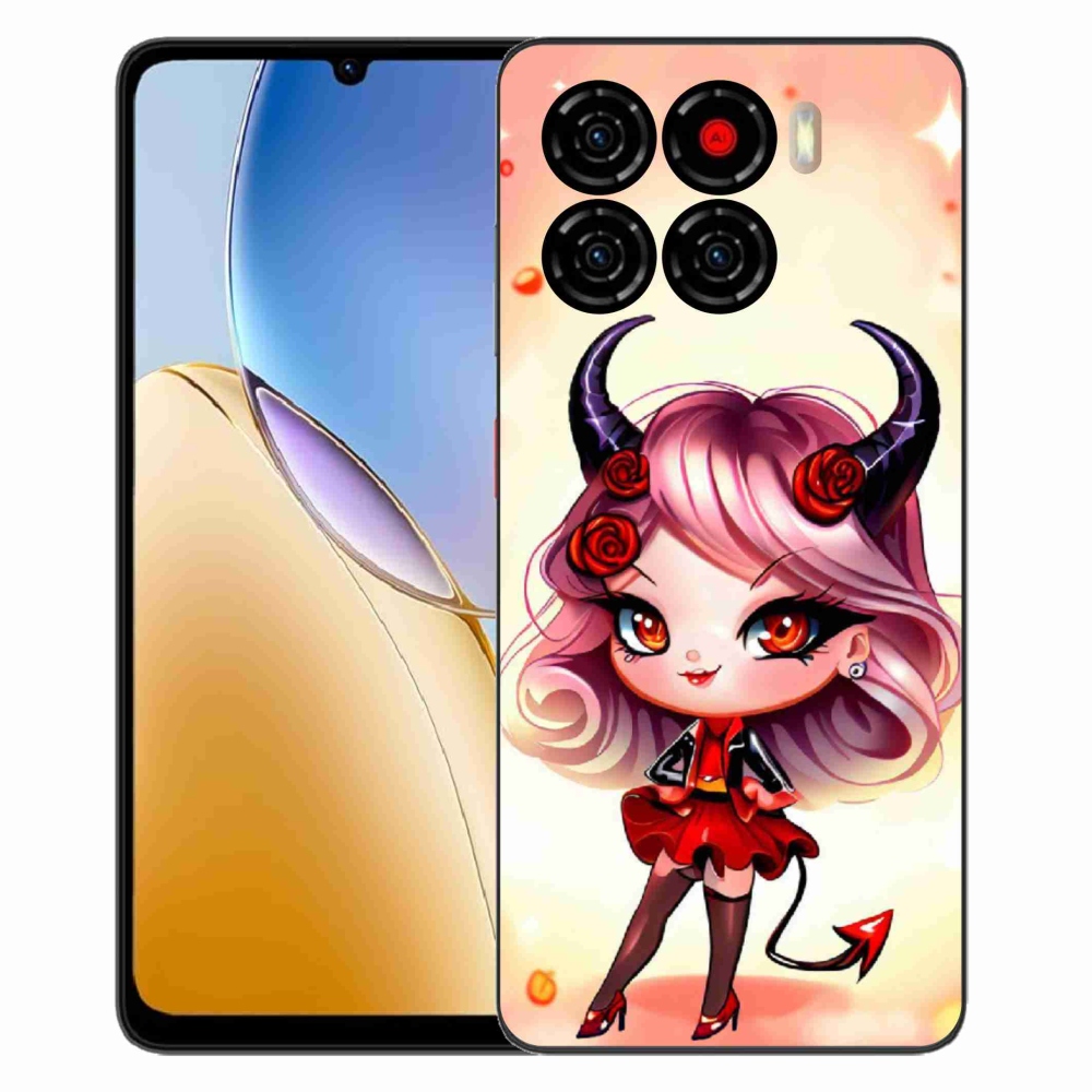ZTE Blade A56 zselés tok mmCase - karikatúrás ördög