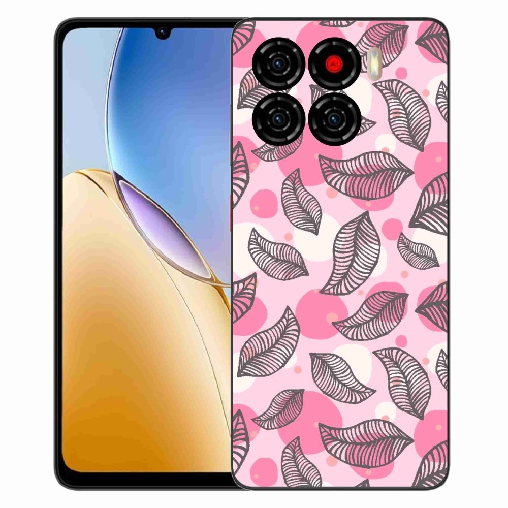 ZTE Blade A56 zselés borító mmCase - rajzfilm hulló levelek