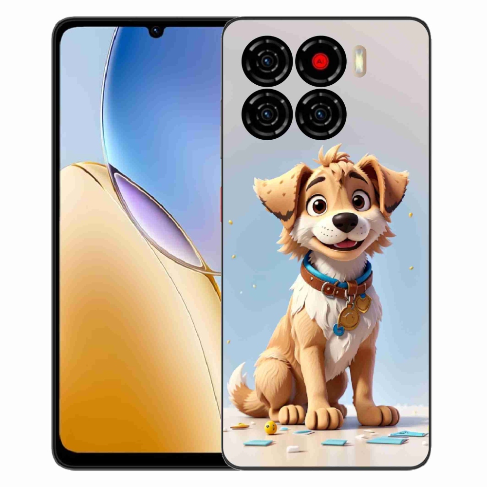 ZTE Blade A56 zselés tok mmCase - rajzfilm kölyökkutyákhoz