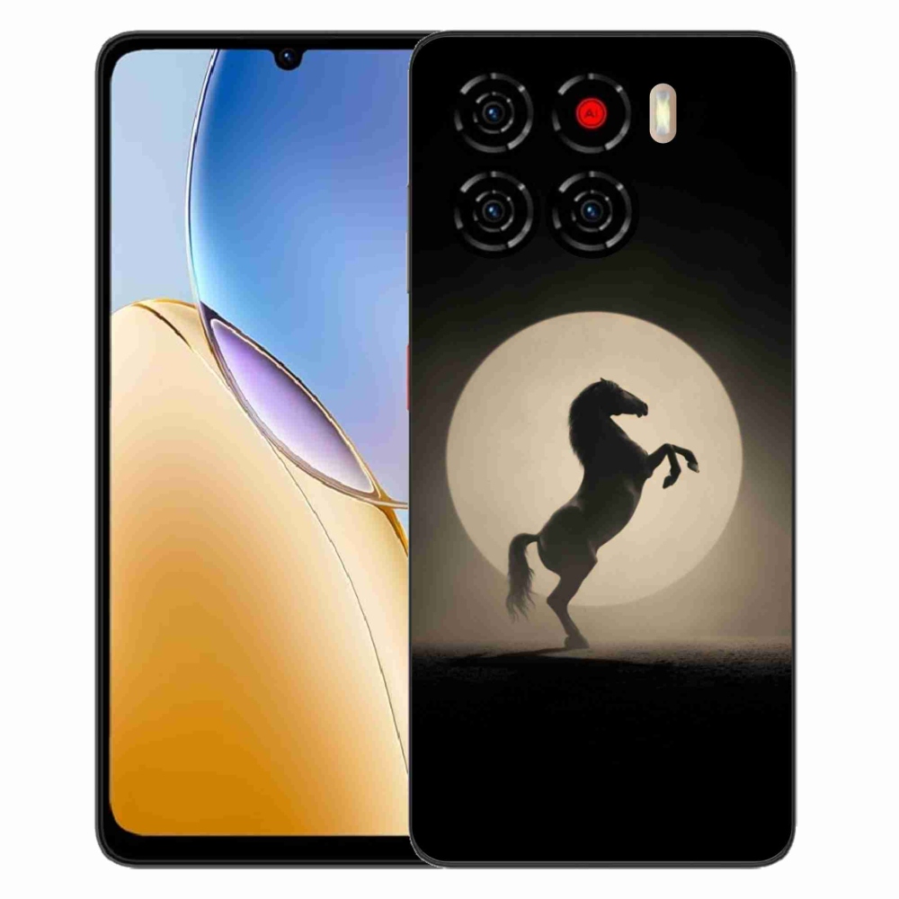 ZTE Blade A56 zselés tok mmCase - ló sziluettben