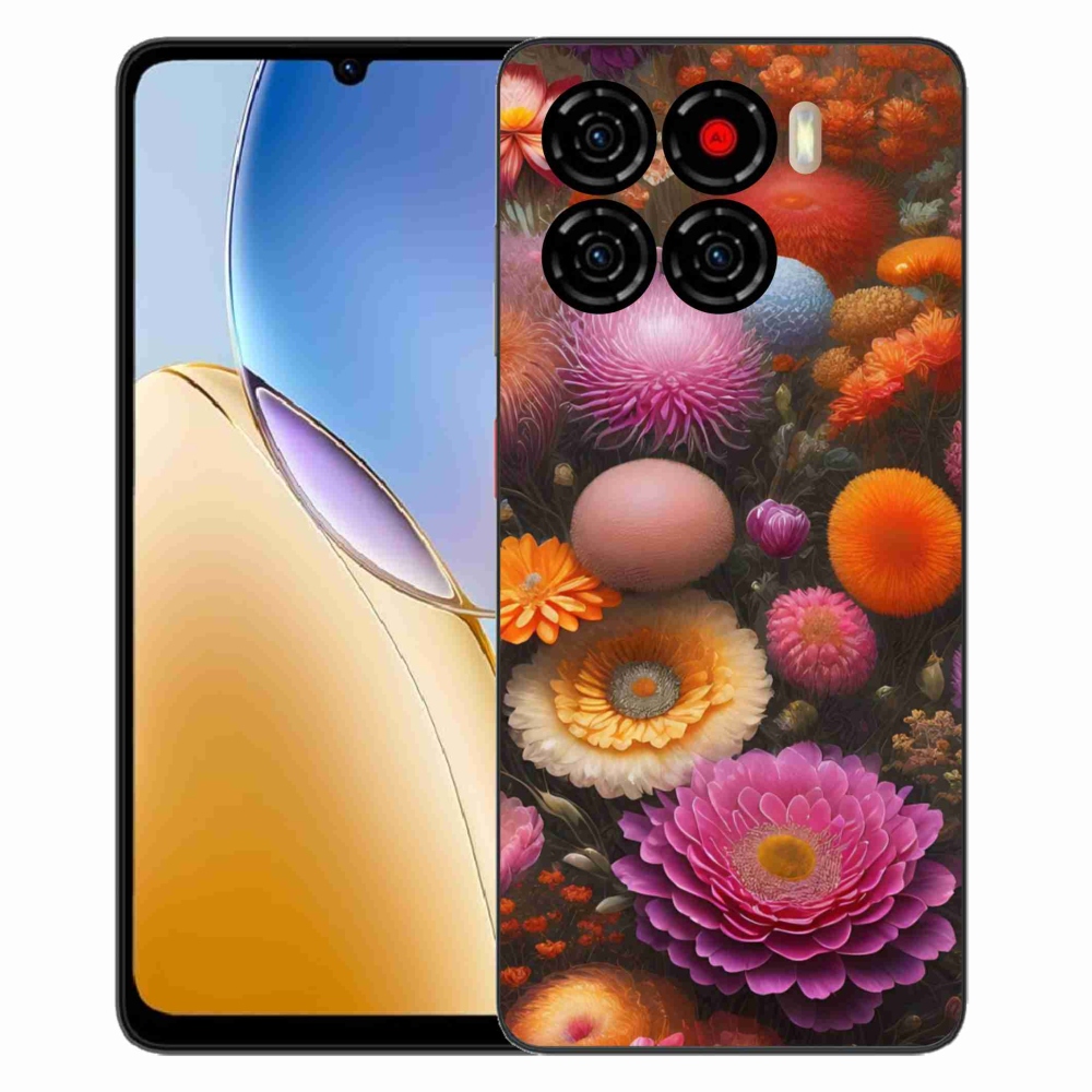 ZTE Blade A56 zselés borító mmCase - virágos kompozíció