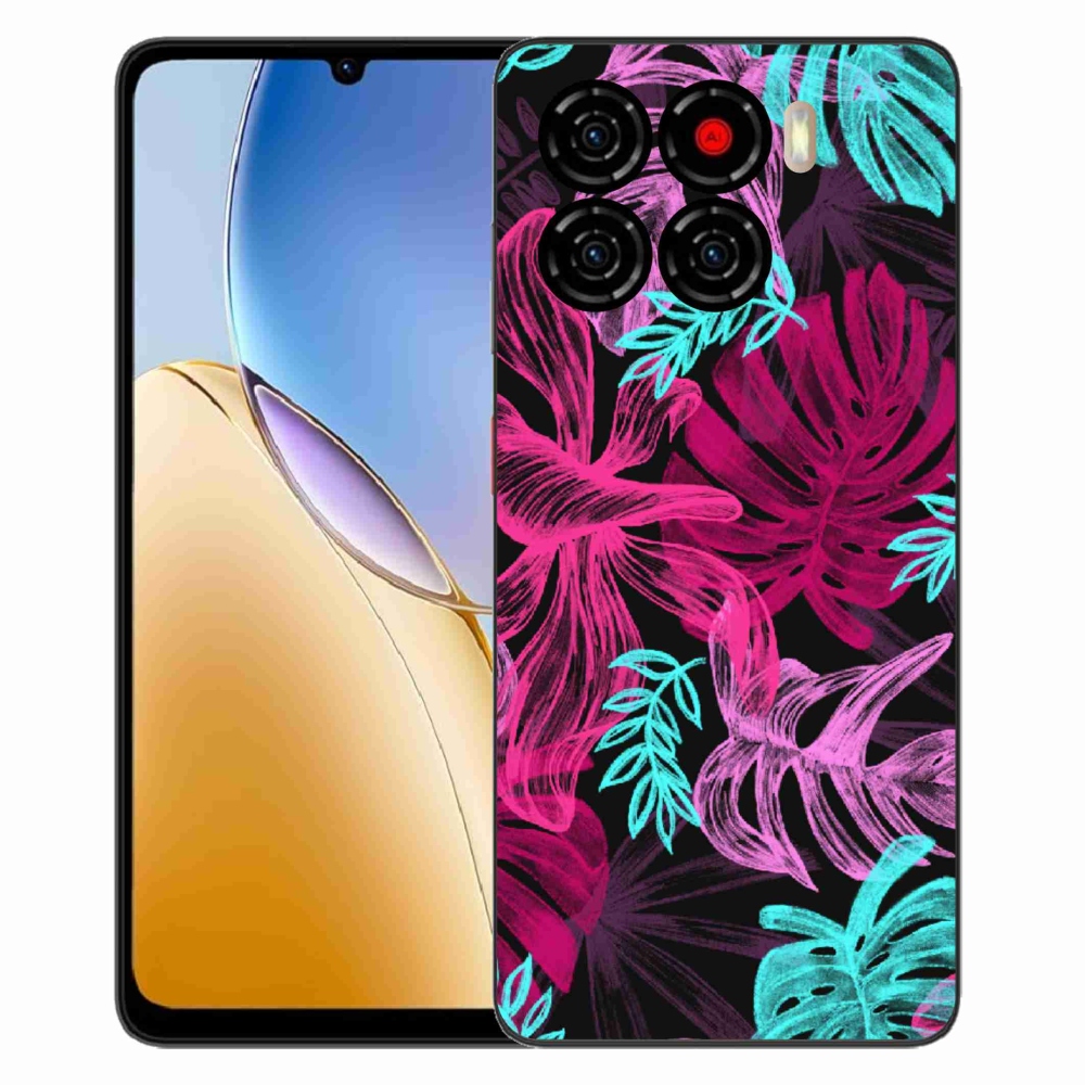 ZTE Blade A56 zselés tok mmCase - virágok 1