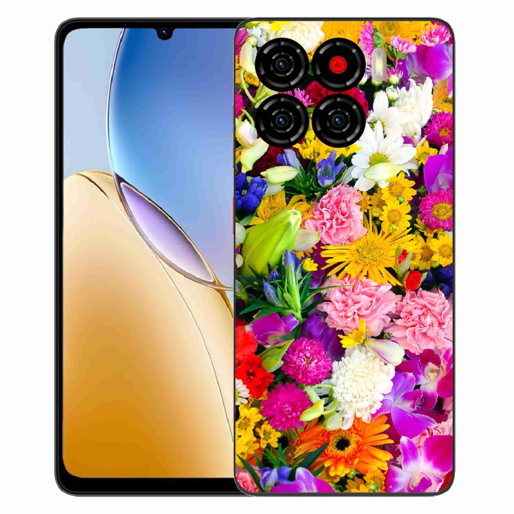 ZTE Blade A56 zselés tok mmCase - virág 12