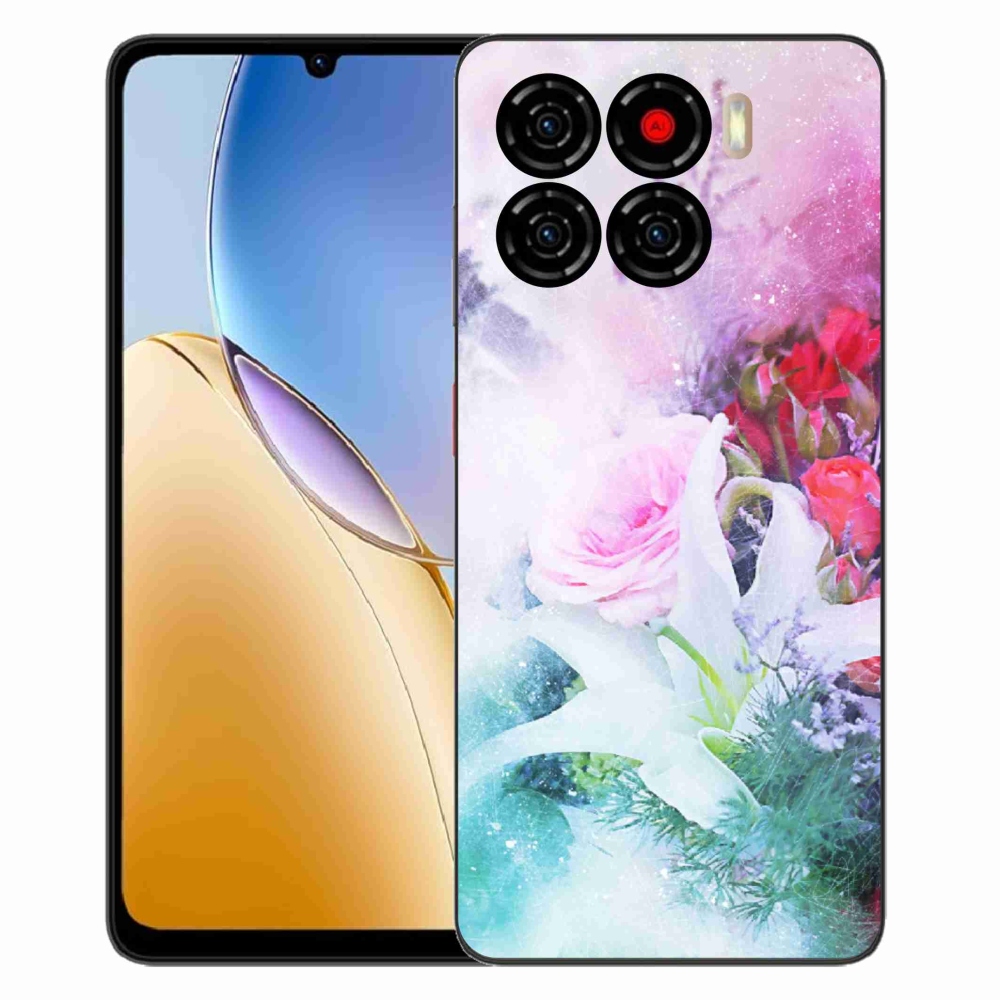 ZTE Blade A56 zselés tok mmCase - virág 4