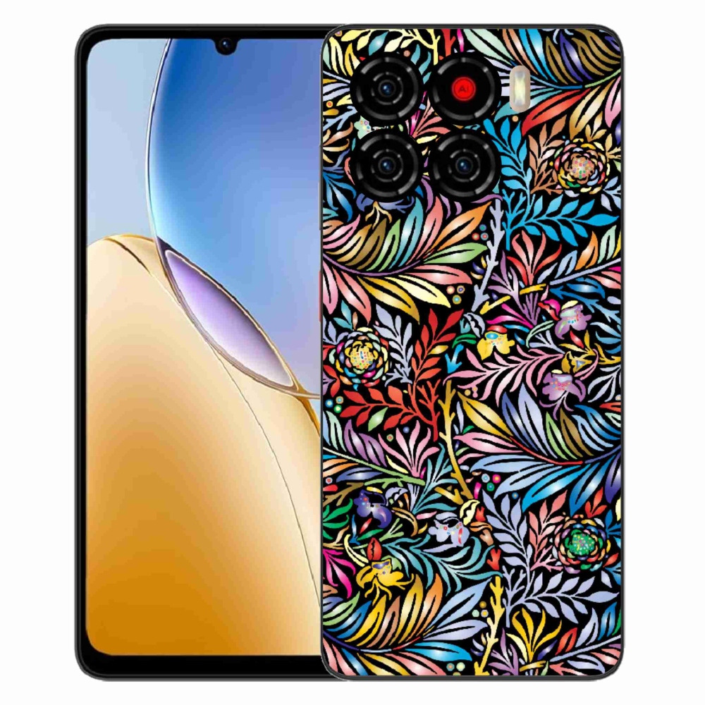 ZTE Blade A56 zselés tok mmCase - virágok 5