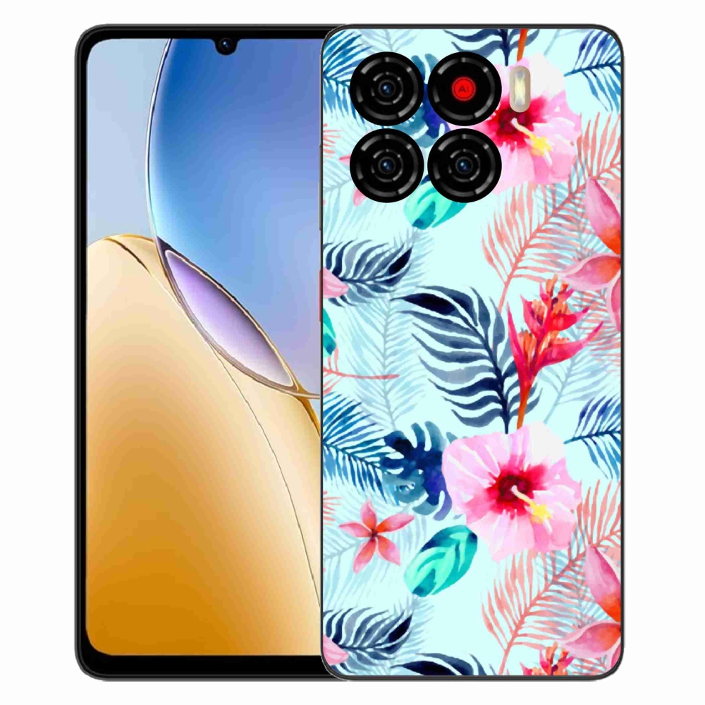 ZTE Blade A56 zselés tok mmCase - virágok