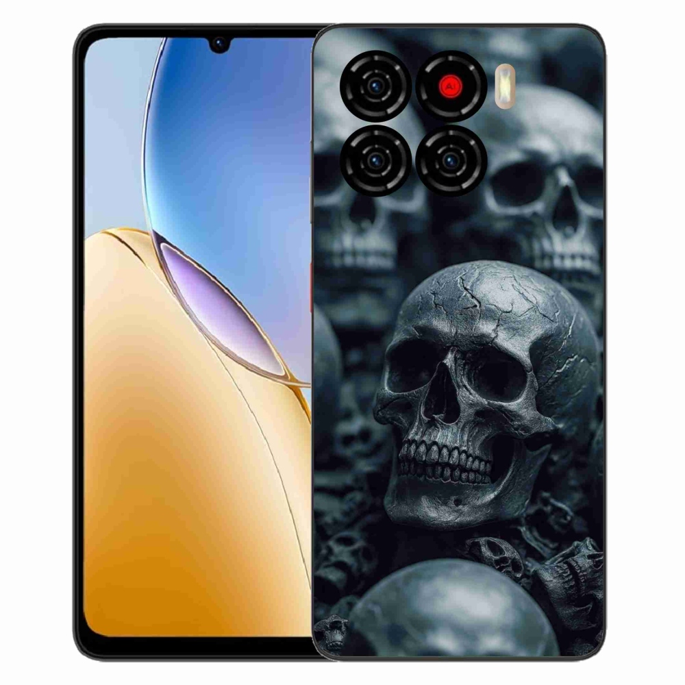 ZTE Blade A56 zselés tok mmCase - koponya 2