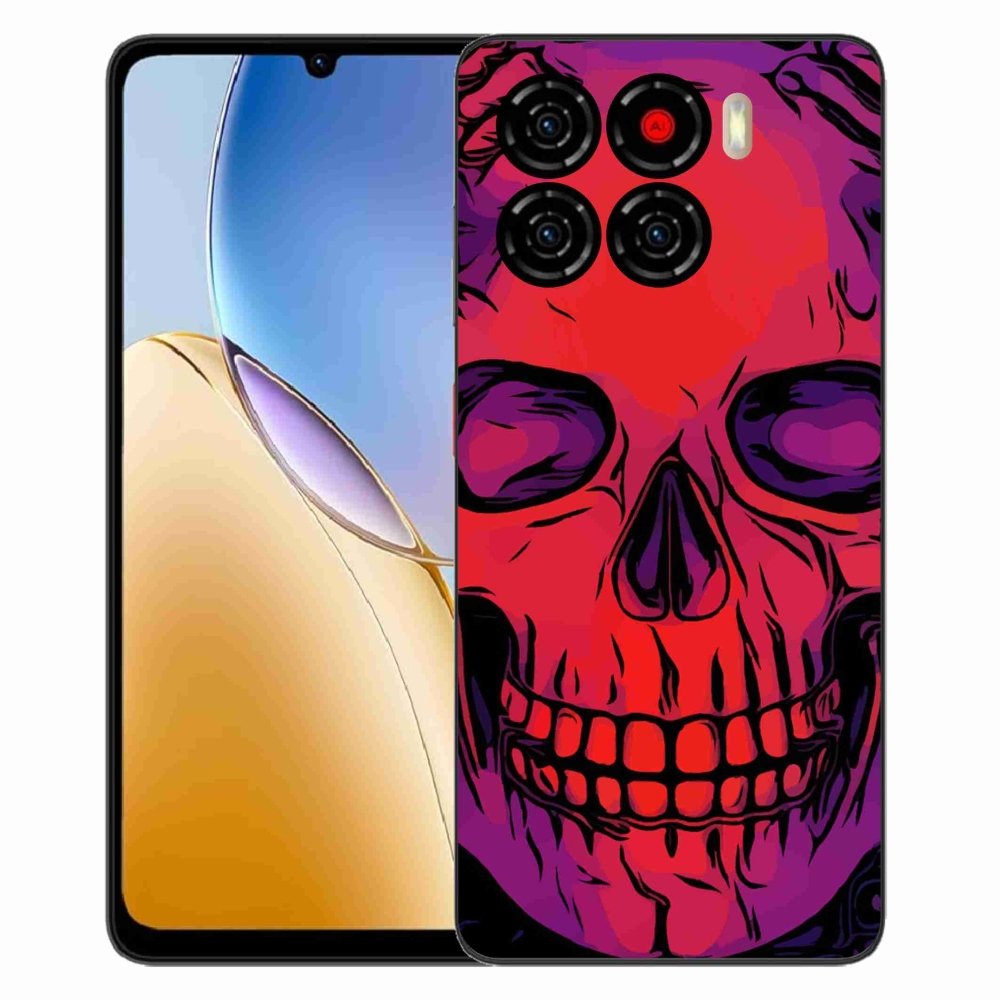 ZTE Blade A56 zselés tok mmCase - koponya