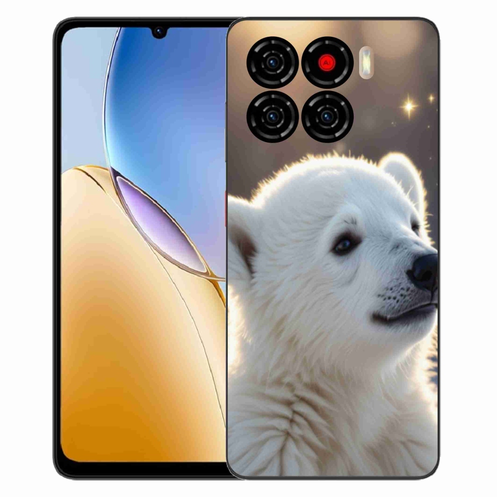 ZTE Blade A56 zselés tok mmCase - jegesmedve