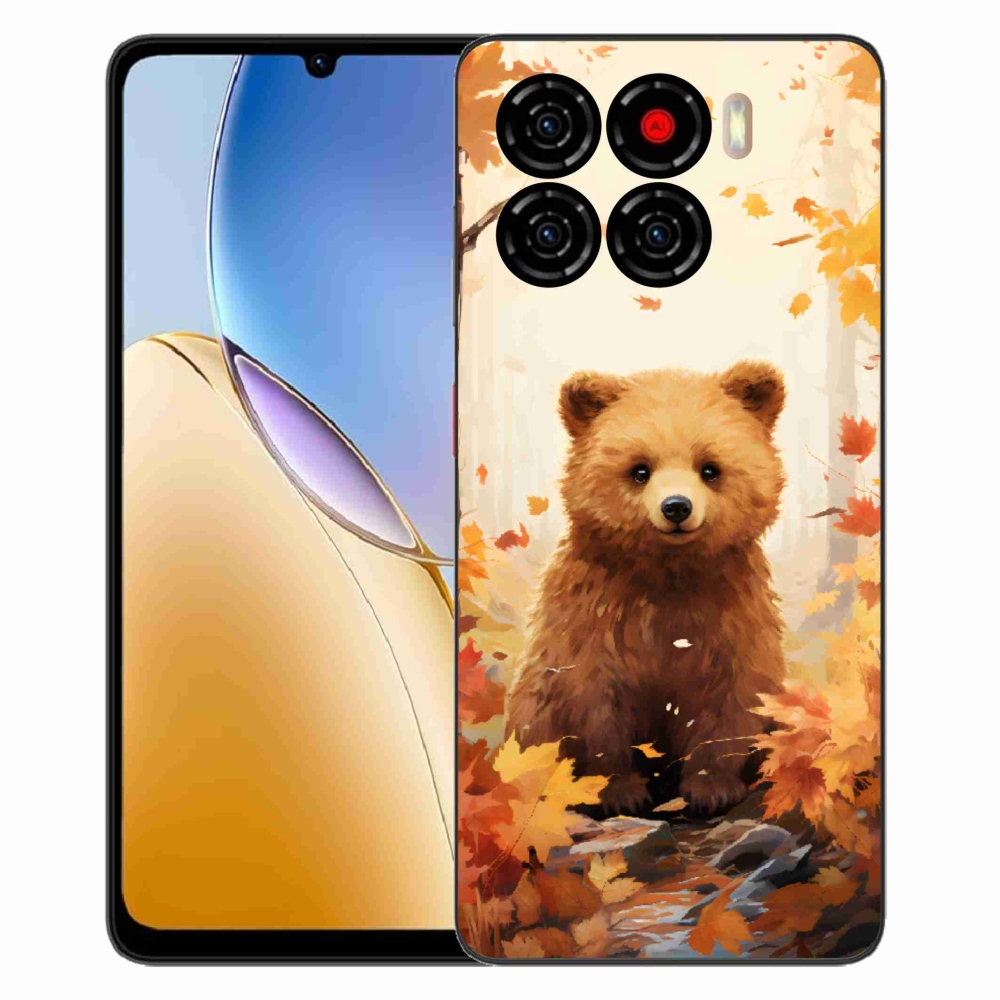 ZTE Blade A56 zselés tok mmCase - medve az erdőben