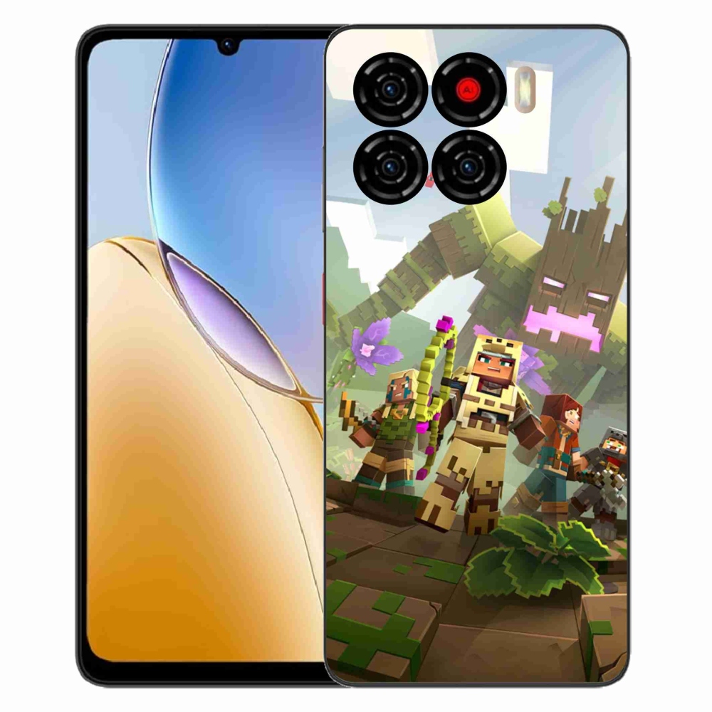 ZTE Blade A56 zselés borítás mmCase - minecraft 1
