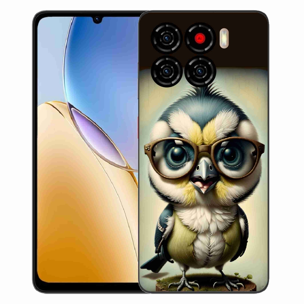 ZTE Blade A56 zselés borítás mmCase - kölyök szemüveggel