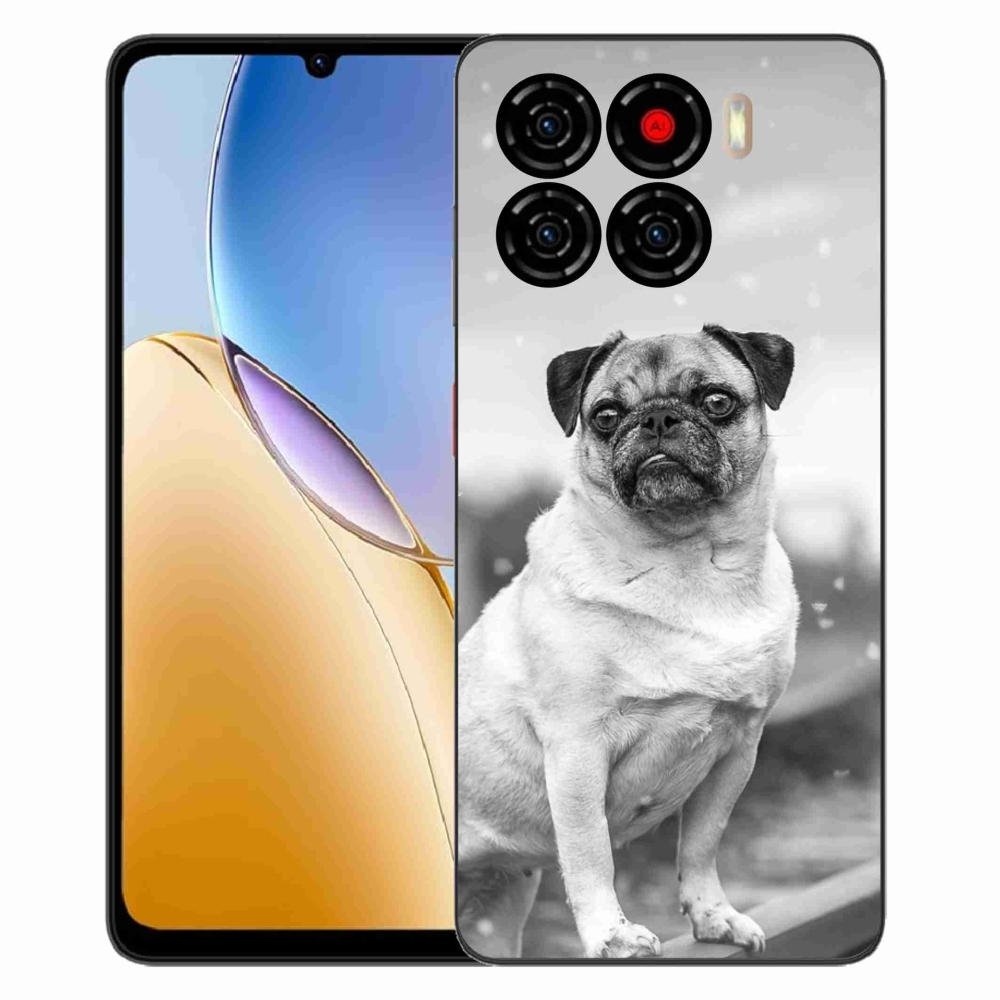 ZTE Blade A56 zselés tok mmCase - mopsz