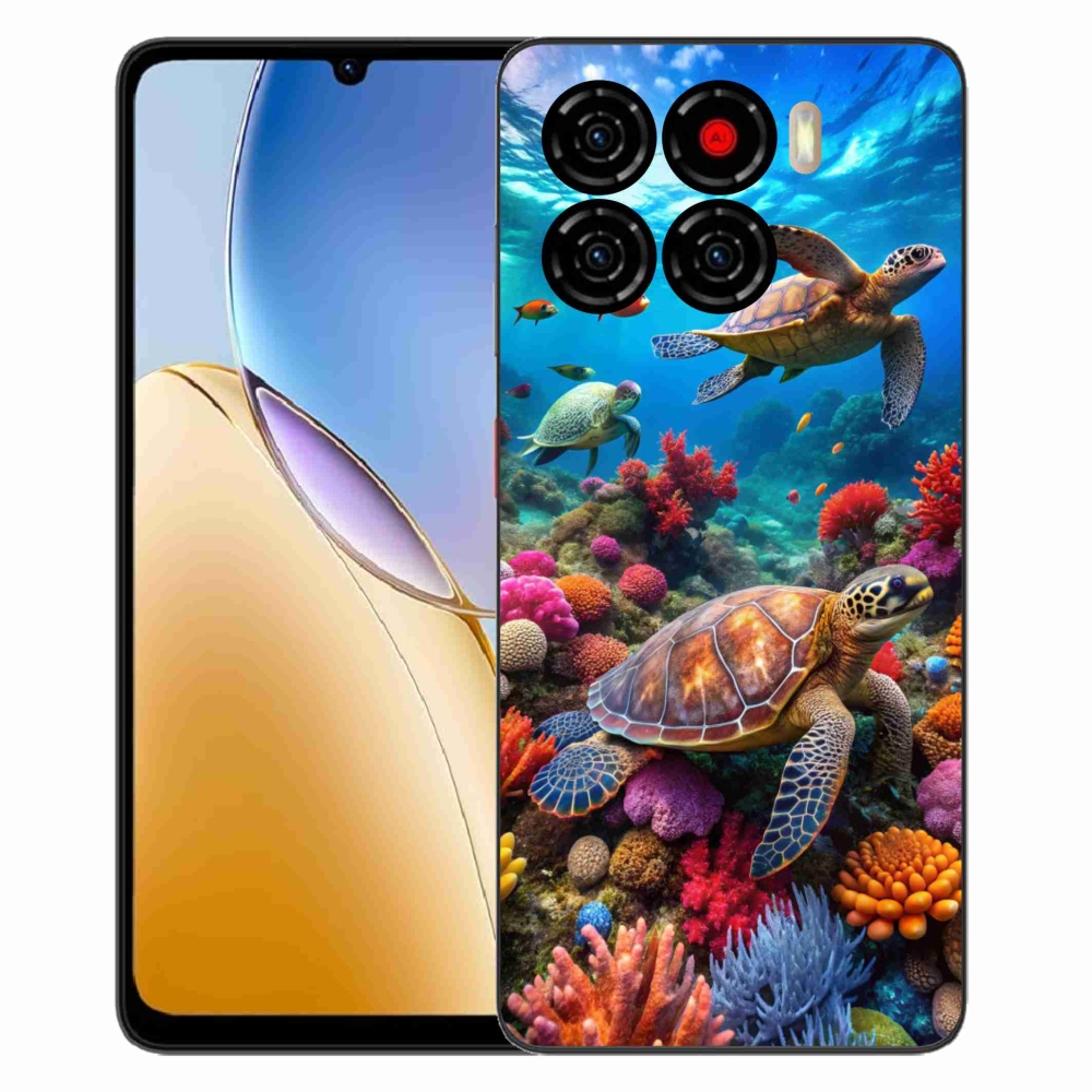 ZTE Blade A56 zselés tok mmCase - Sea World 2