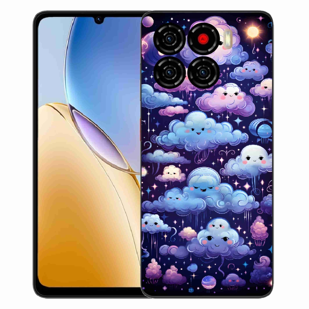 ZTE Blade A56 zselés tok mmCase - felhők