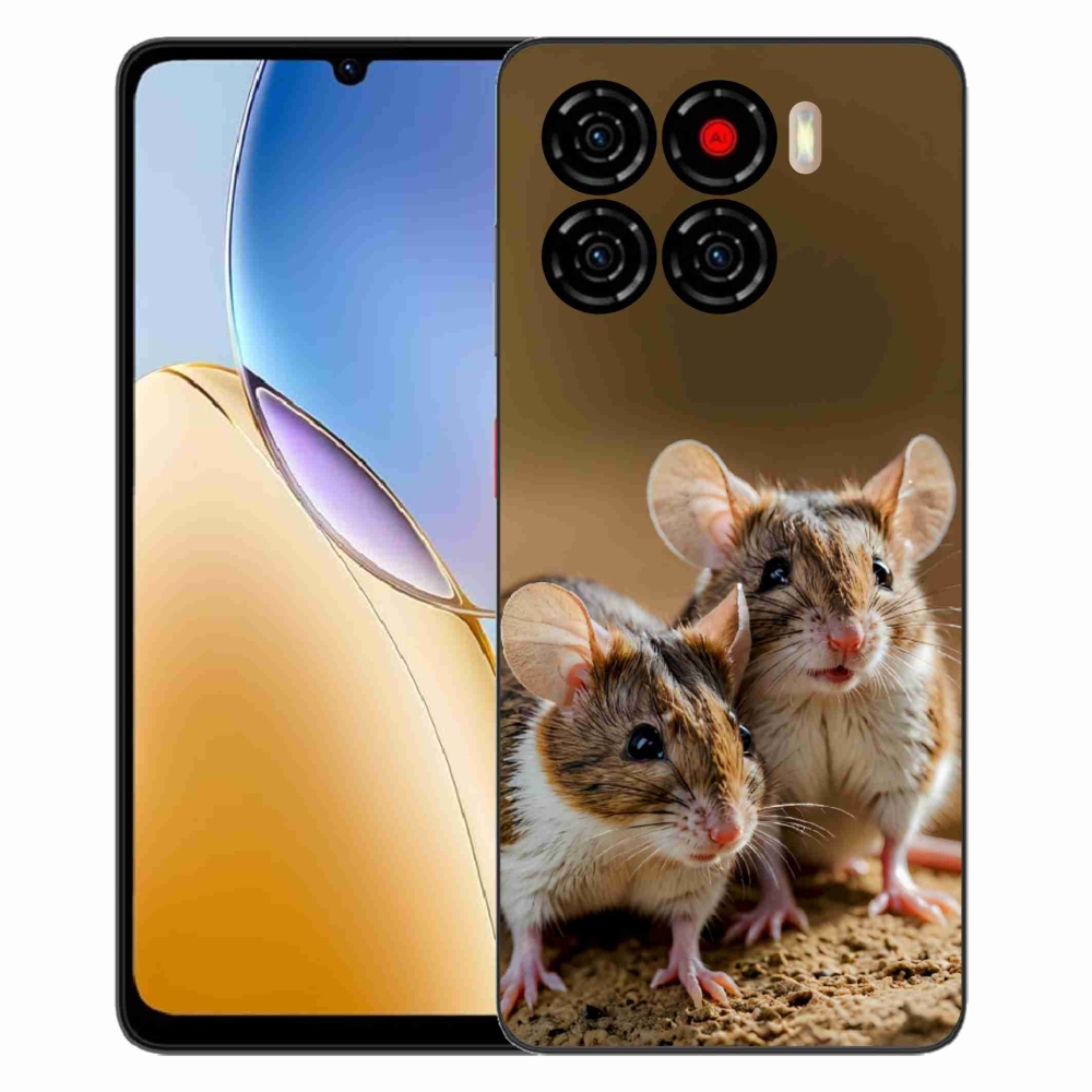 ZTE Blade A56 zselés tok mmCase - egér duóhoz