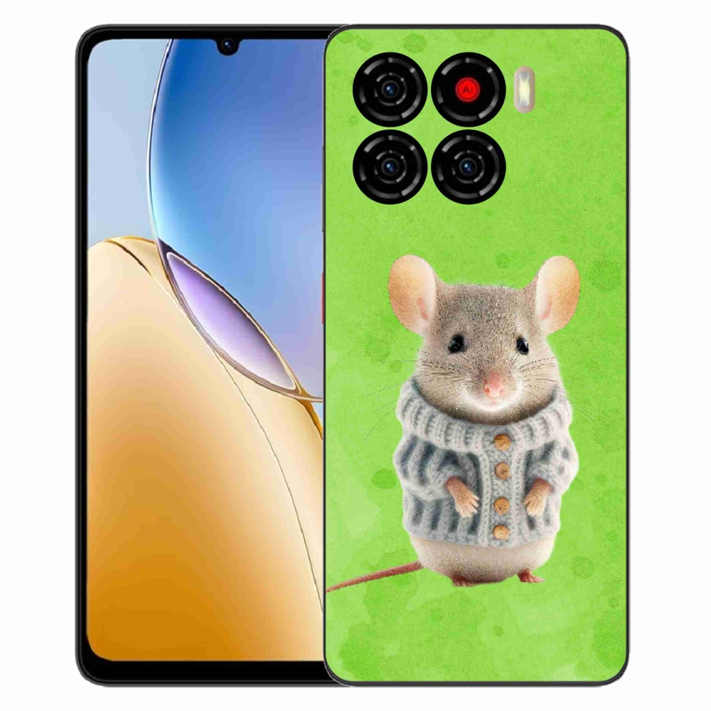 ZTE Blade A56 zselés tok mmCase - egér pulóverben