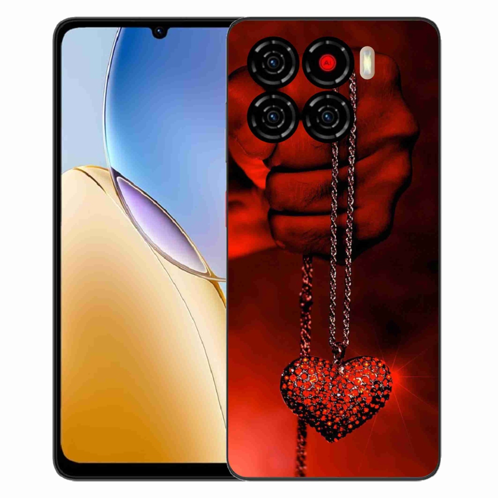 ZTE Blade A56 zselés tok mmCase - nyaklánc
