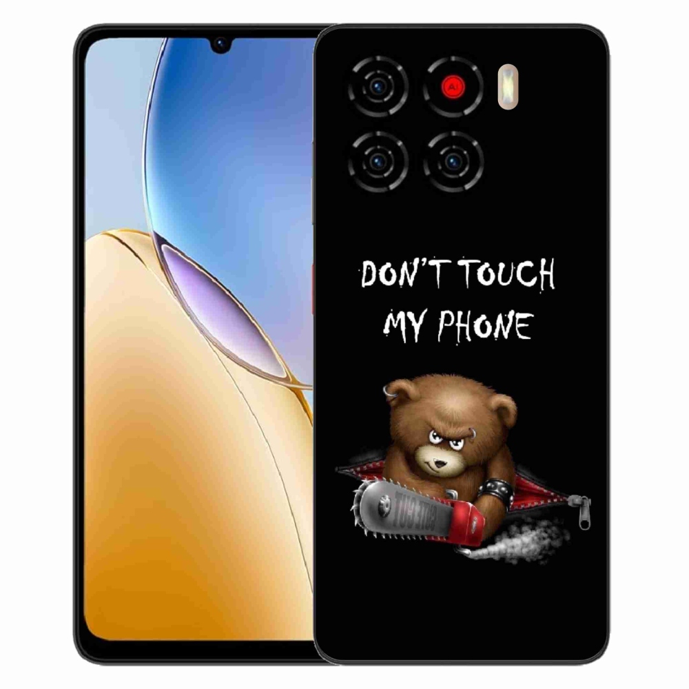 ZTE Blade A56 zselés tok mmCase - ne érintse meg a telefont