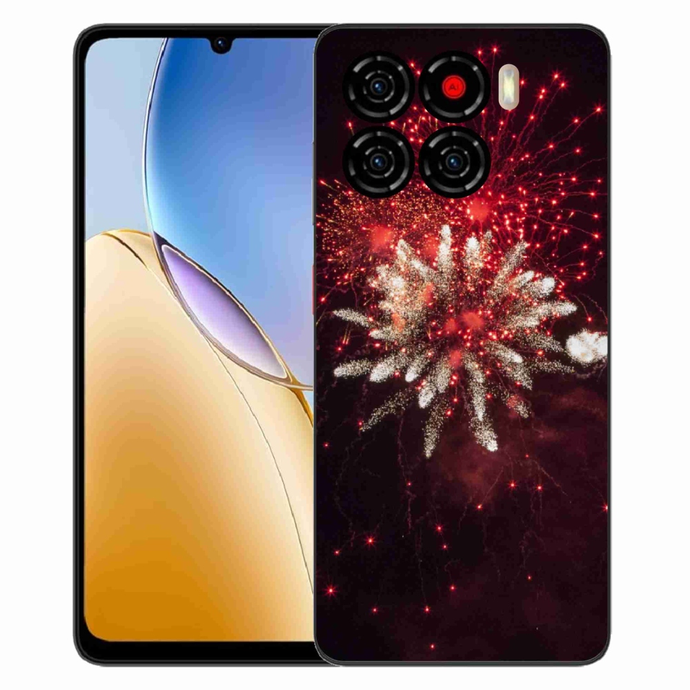 ZTE Blade A56 zselés tok mmCase - tűzijáték