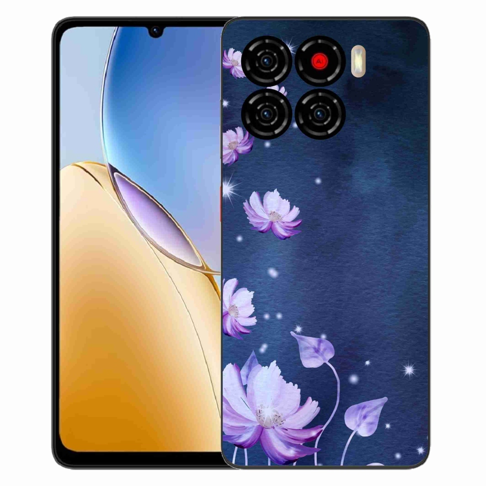 ZTE Blade A56 zselés tok mmCase - hulló virágok