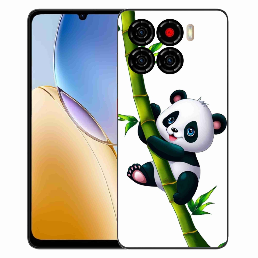 ZTE Blade A56 zselés tok mmCase - panda a bambuszon