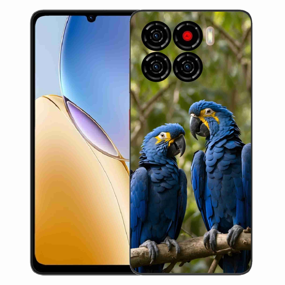 ZTE Blade A56 zselés tok mmCase - papagáj duóhoz