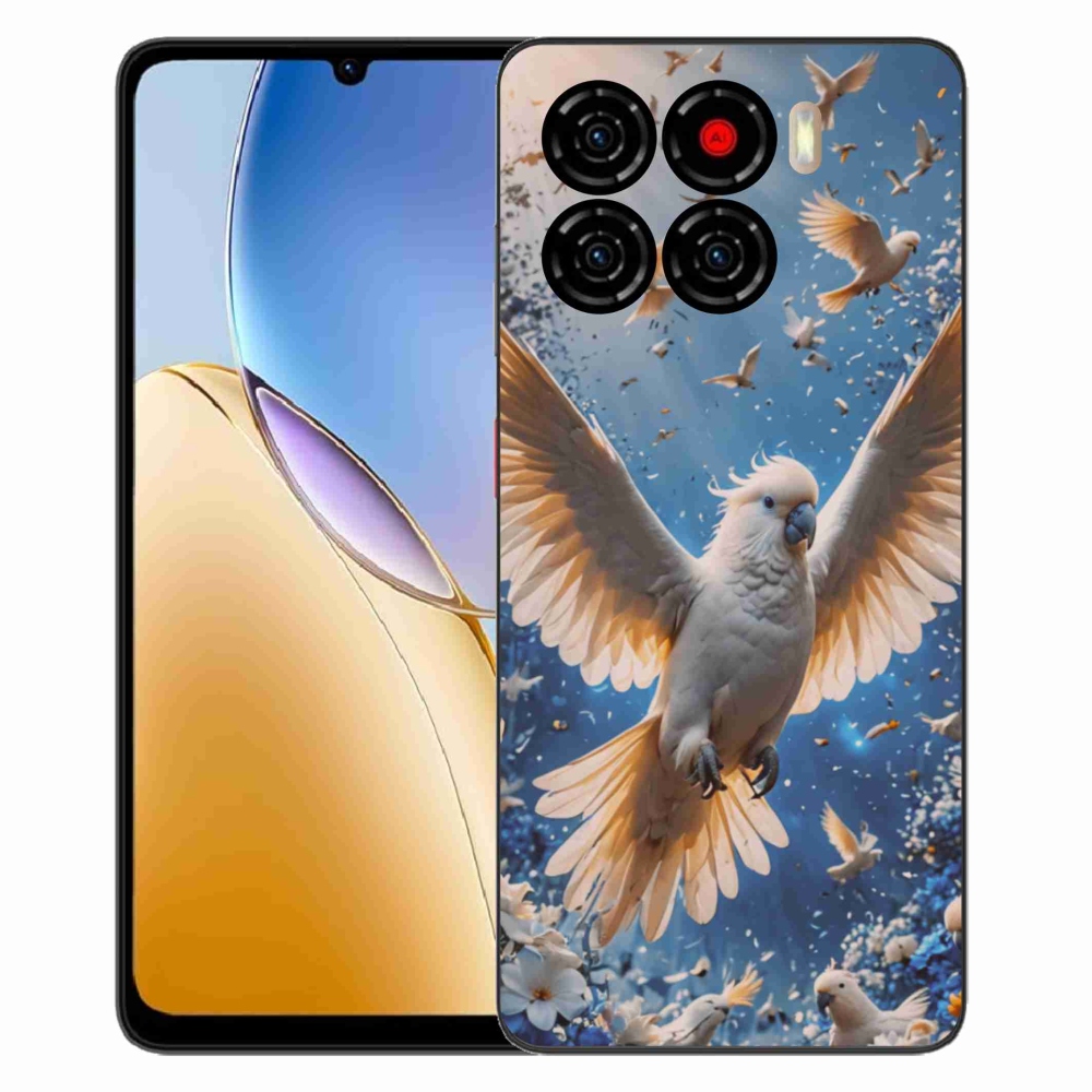 ZTE Blade A56 zselés tok mmCase - papagáj kakadu