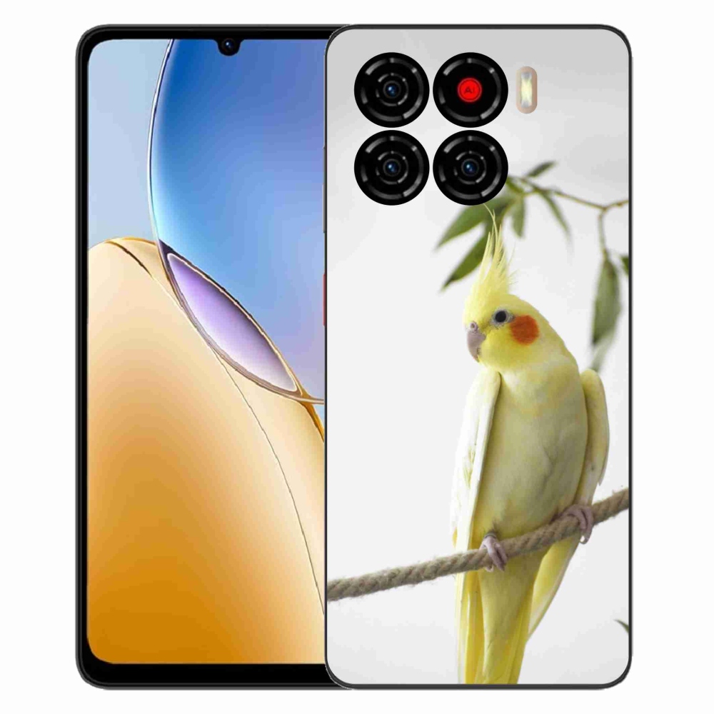 ZTE Blade A56 zselés tok mmCase - papagáj korela chocholatá
