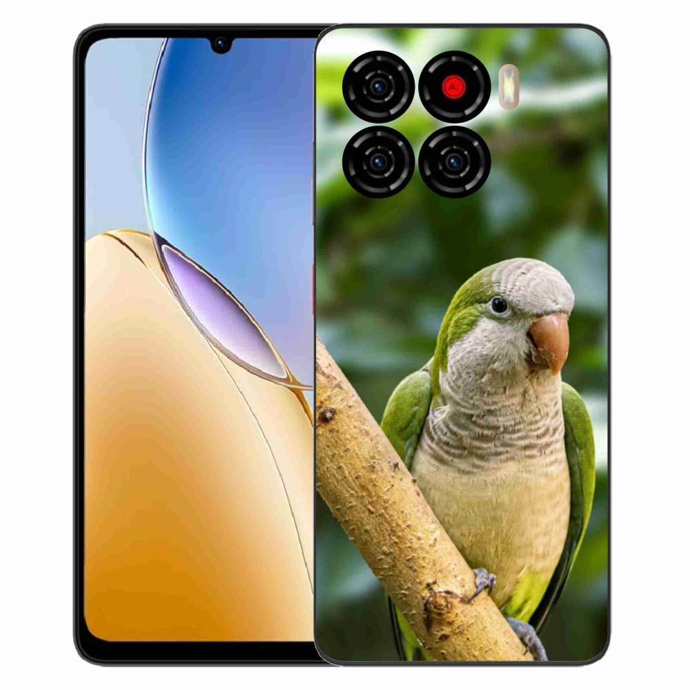 ZTE Blade A56 zselés tok mmCase - papagáj szerzetes