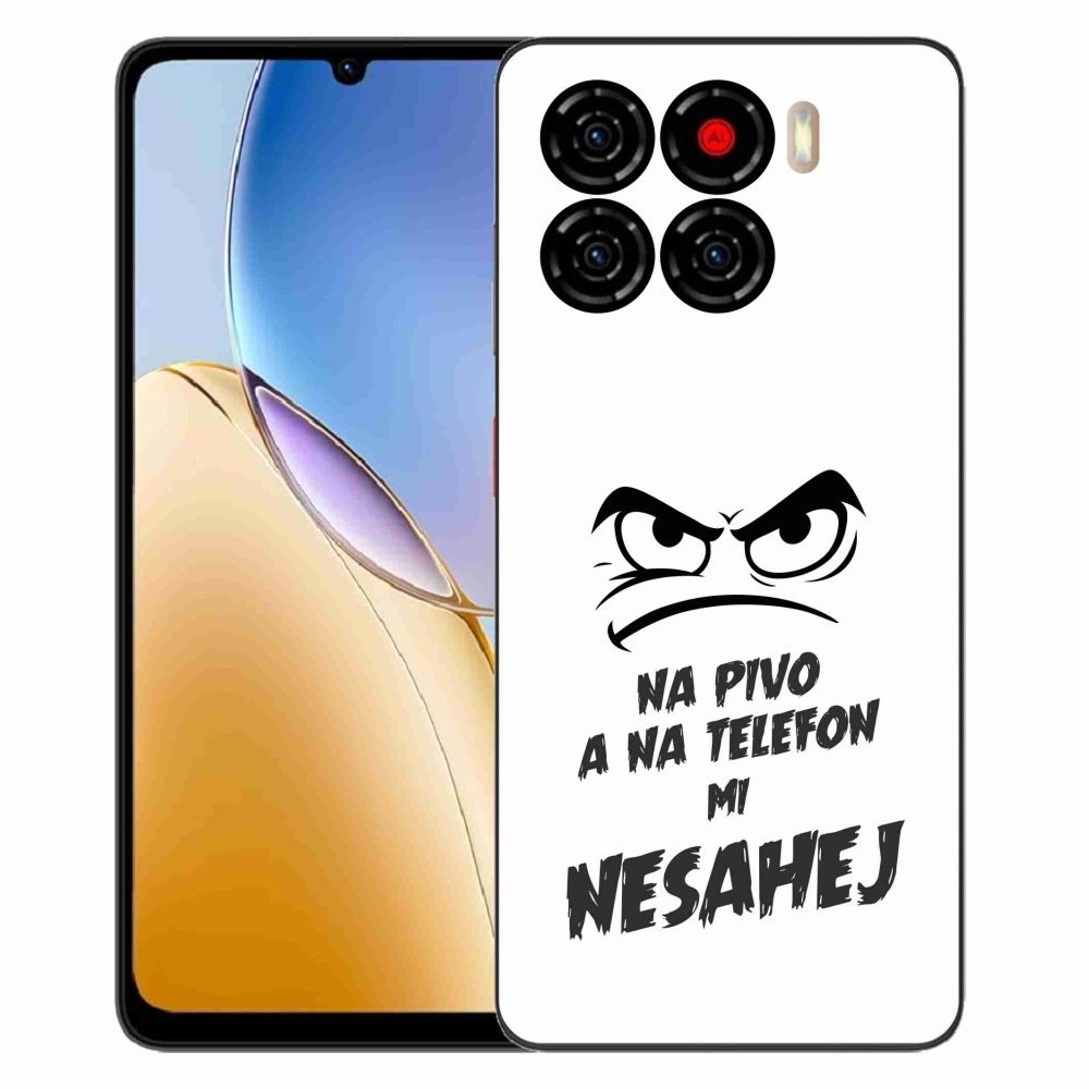 ZTE Blade A56 zselés borítás mmCase - sör motívum 2 fehér háttér